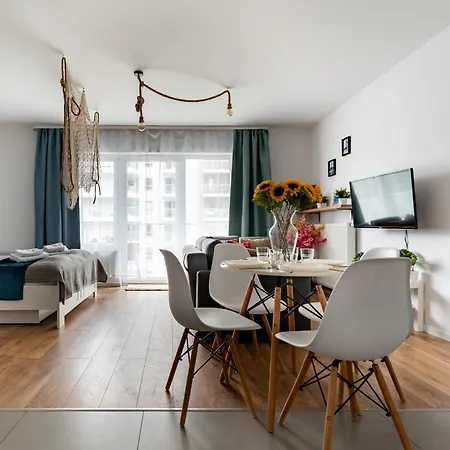 Appartement Apartamentygdanskeu - Baltica Tower 223 - Pietro 4 Gdańsk