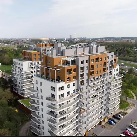 Appartement Apartamentygdanskeu - Baltica Tower 223 - Pietro 4 Gdańsk